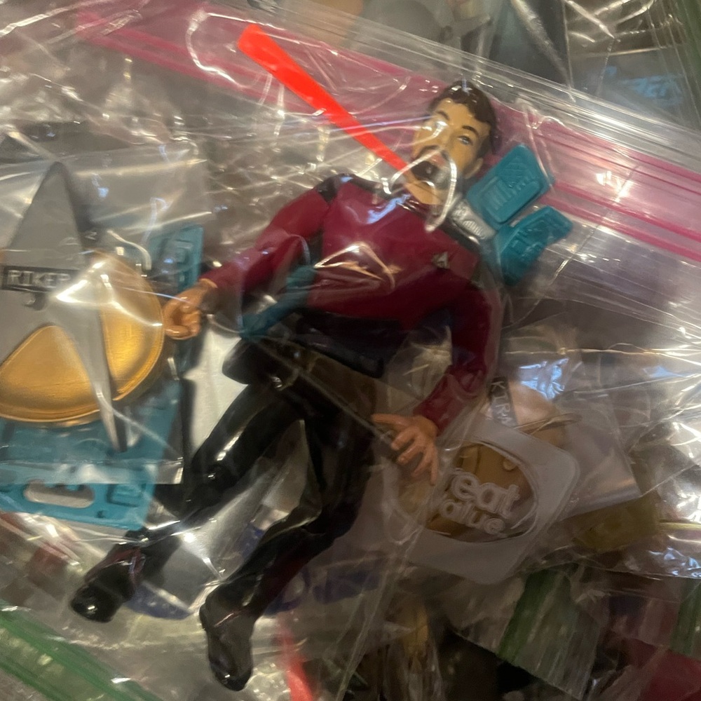 Star Trek Action Figures lot 43 total